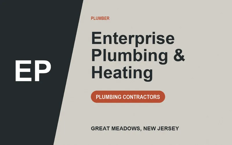 Enterprise Plumbing & Heating in Great Meadows, New Jersey
