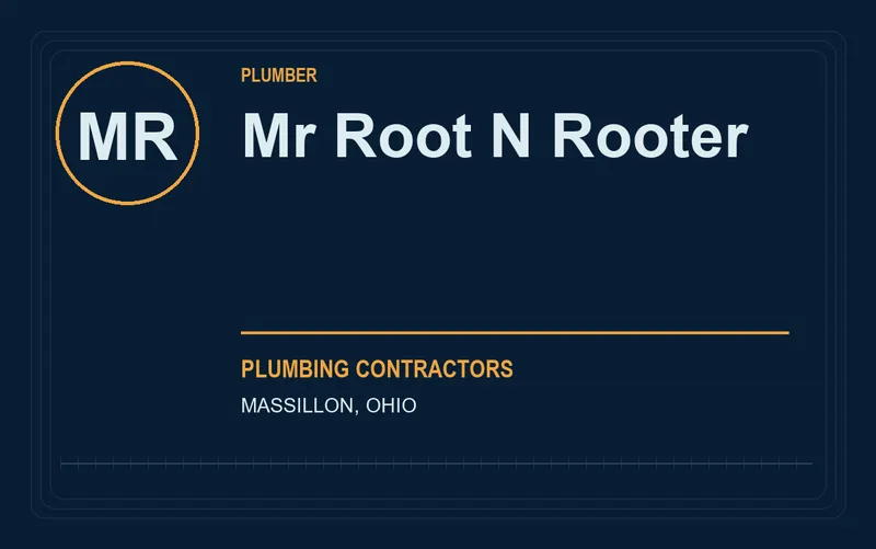 Mr Root N Rooter in Massillon, Ohio