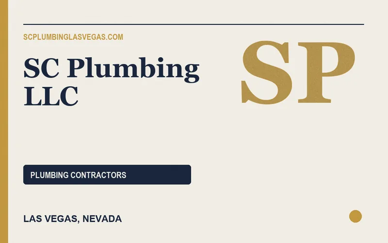 SC Plumbing LLC in Las Vegas, Nevada