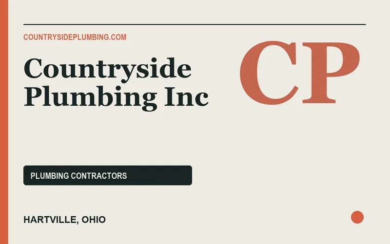 Countryside Plumbing Inc in Hartville, Ohio