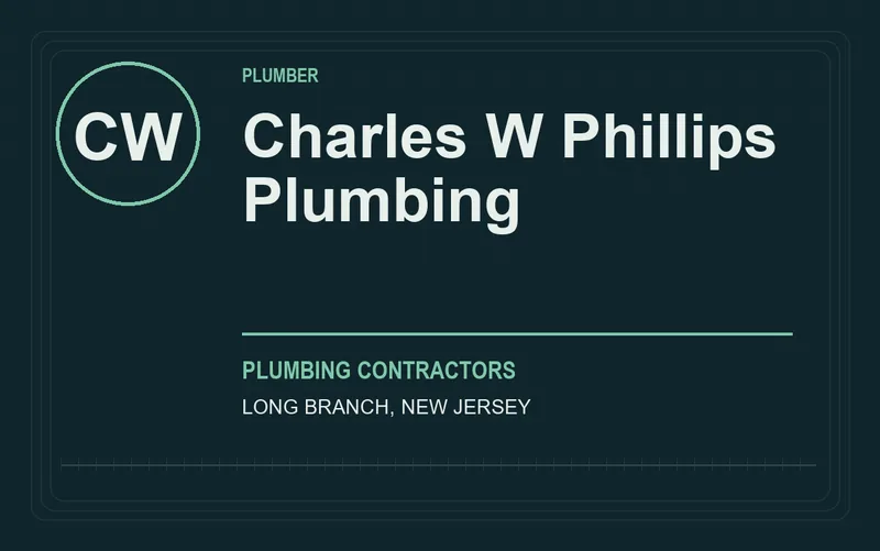 Charles W Phillips Plumbing in Long Branch, New Jersey