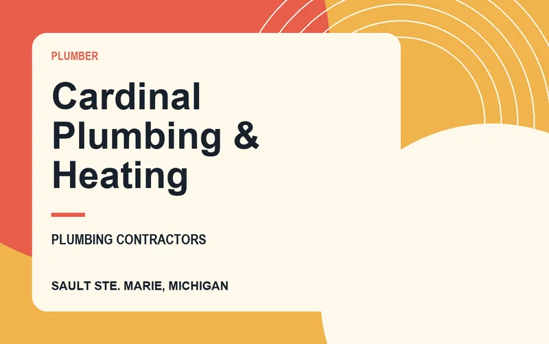 Cardinal Plumbing & Heating in Sault Ste. Marie, Michigan