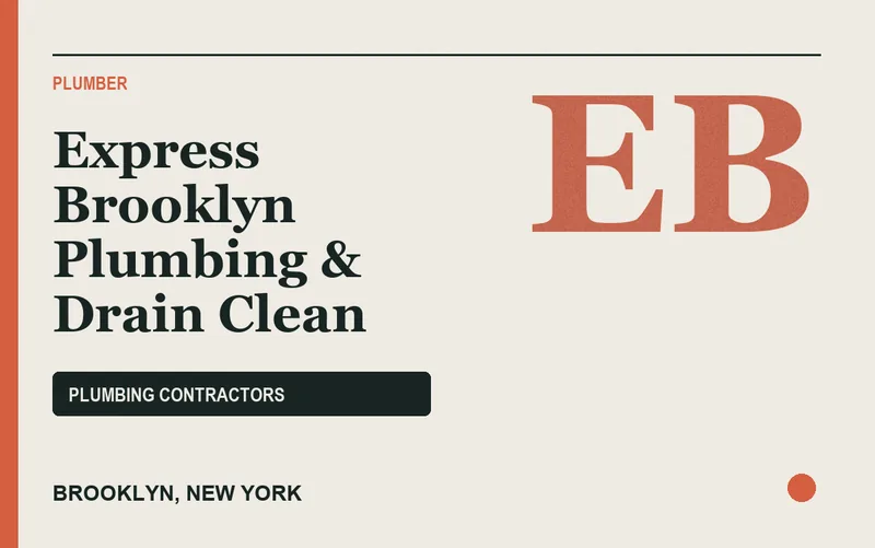 Express Brooklyn Plumbing & Drain Clean in Brooklyn, New York