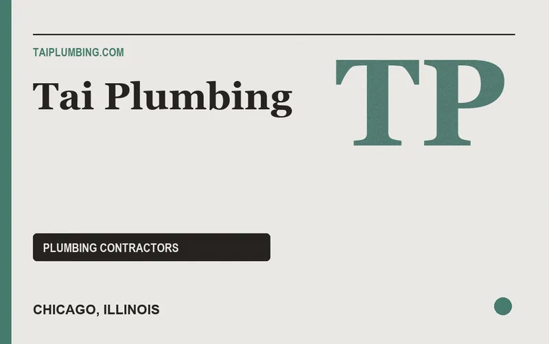 Tai Plumbing in Chicago, Illinois