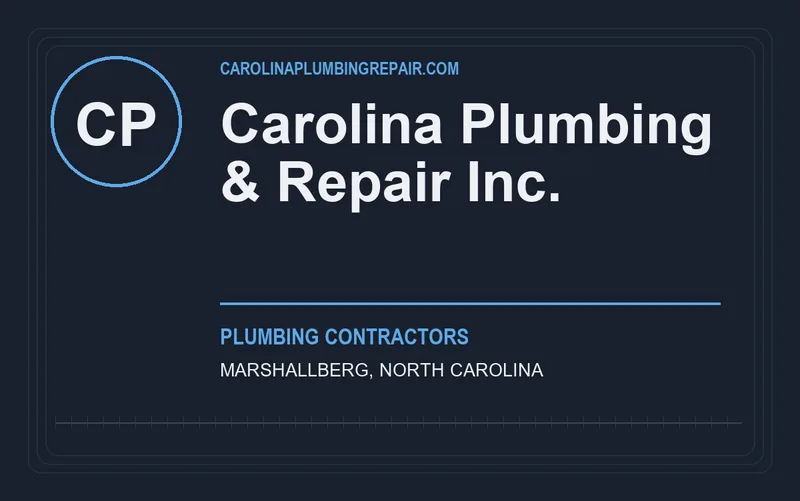 Carolina Plumbing & Repair Inc. in Marshallberg, North Carolina