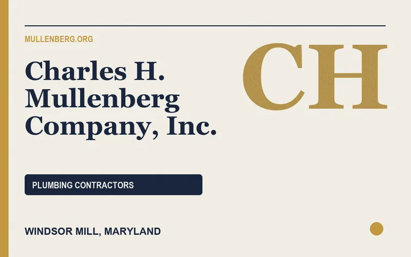 Charles H. Mullenberg Company, Inc. in Windsor Mill, Maryland