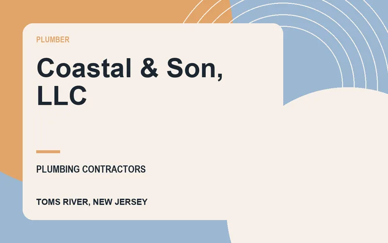 coastal & son, llc in Toms River, New Jersey