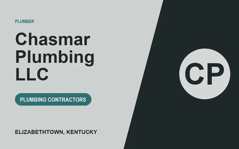 Chasmar Plumbing LLC in Elizabethtown, Kentucky