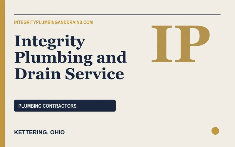 Integrity Plumbing and Drain Service in Kettering, Ohio