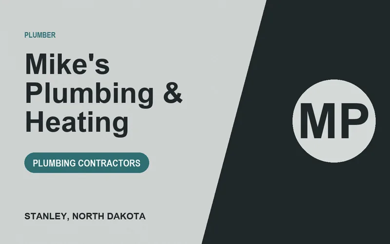 Mike's Plumbing & Heating in Stanley, North Dakota