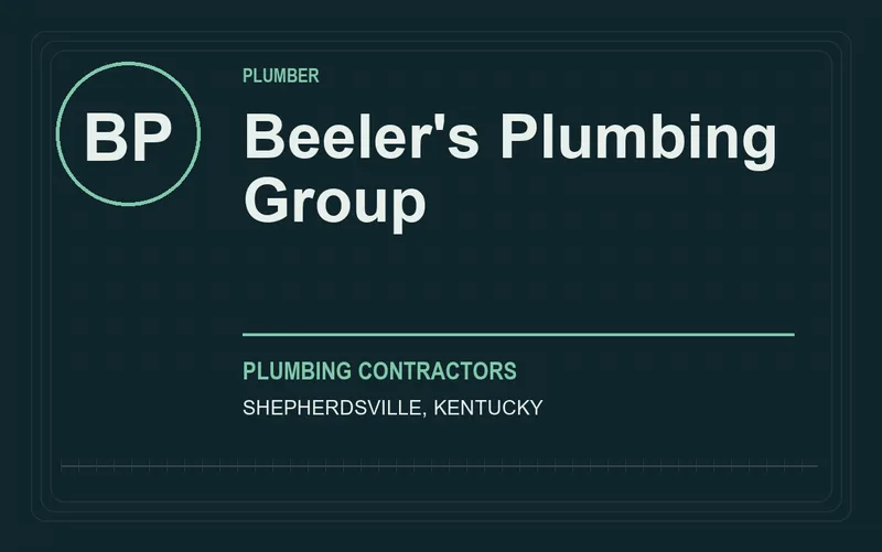 Beeler's Plumbing Group in Shepherdsville, Kentucky