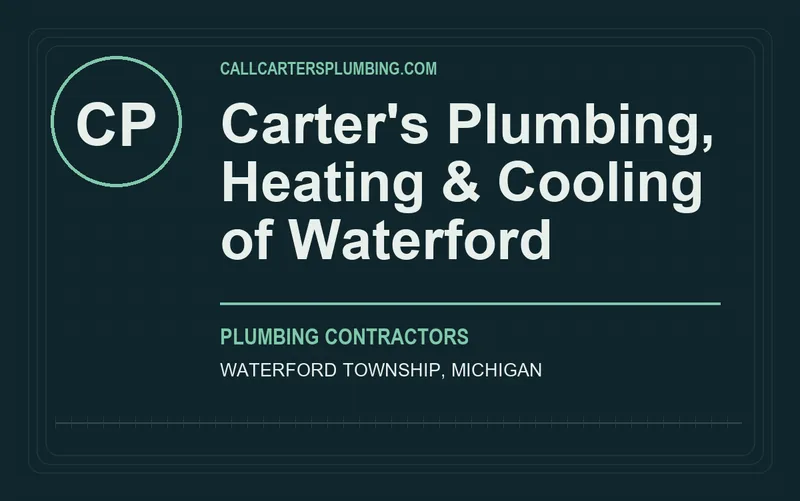 Carter's Plumbing, Heating & Cooling of Waterford in Waterford Township, Michigan