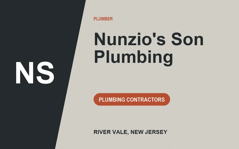 Nunzio's Son Plumbing in River Vale, New Jersey