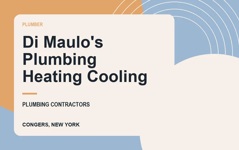 Di Maulo's Plumbing Heating Cooling in Congers, New York