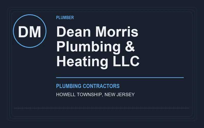 Dean Morris Plumbing & Heating LLC in Howell Township, New Jersey