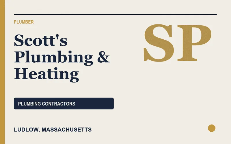 Scott's Plumbing & Heating in Ludlow, Massachusetts