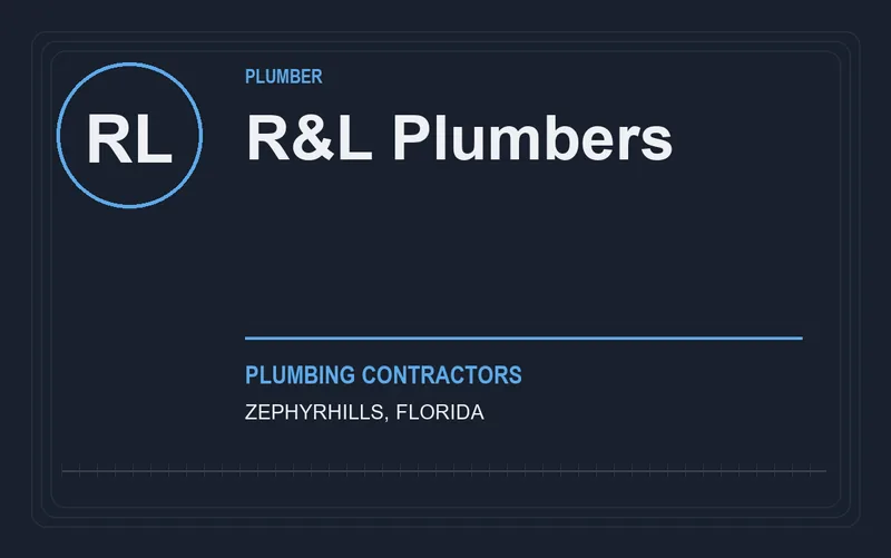 R&L Plumbers in Zephyrhills, Florida
