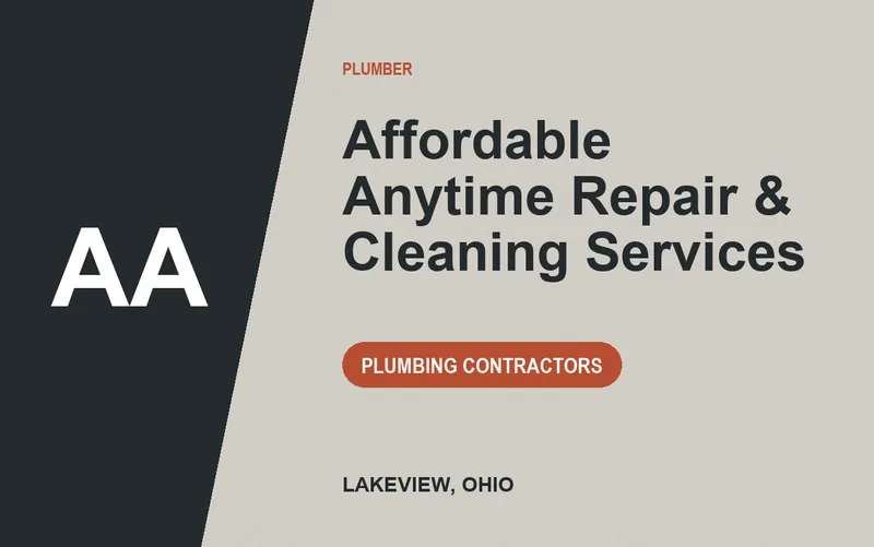 Affordable Anytime Repair & Cleaning Services in Lakeview, Ohio