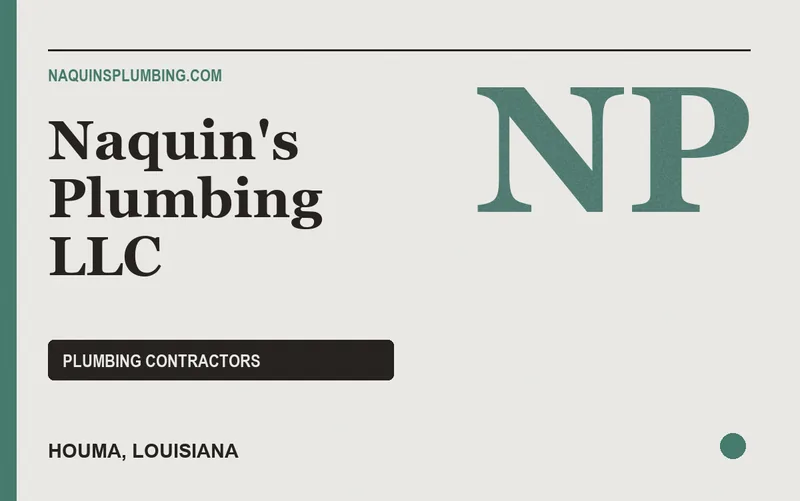 Naquin's Plumbing LLC in Houma, Louisiana