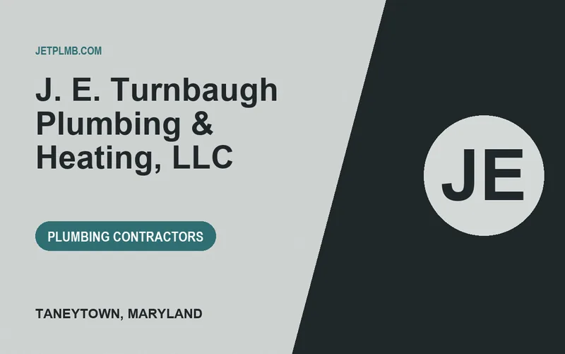 J. E. Turnbaugh Plumbing & Heating, LLC in Taneytown, Maryland