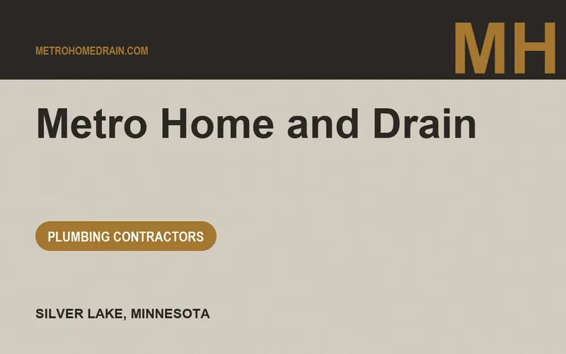 Metro Home and Drain in Silver Lake, Minnesota