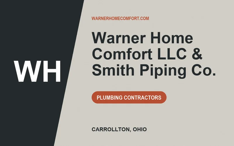 Warner Home Comfort LLC & Smith Piping Co. in Carrollton, Ohio