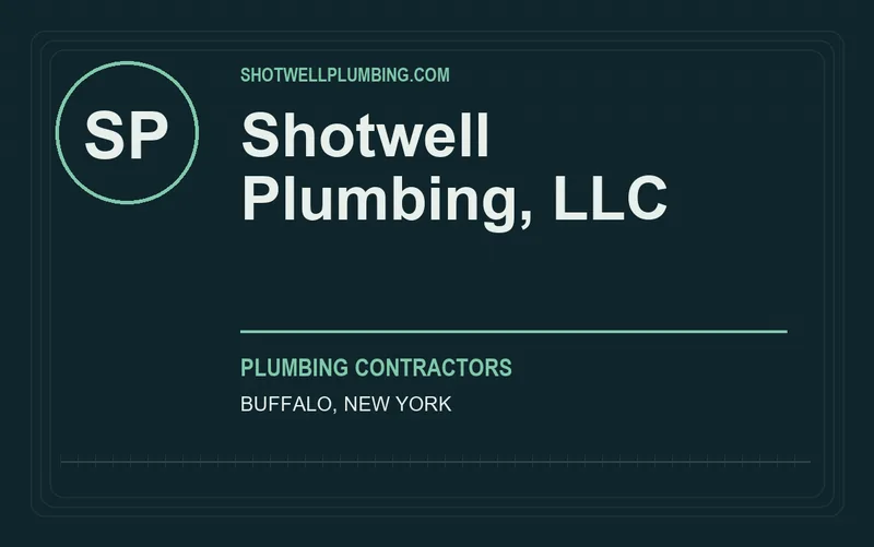Shotwell Plumbing, LLC in Buffalo, New York