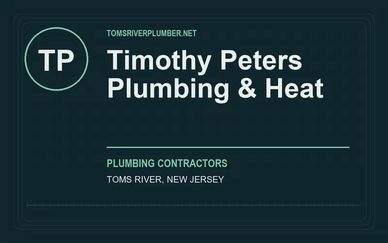 Timothy Peters Plumbing & Heat in Toms River, New Jersey