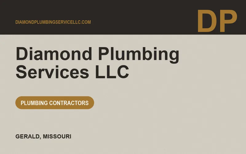 Diamond Plumbing Services LLC in Gerald, Missouri