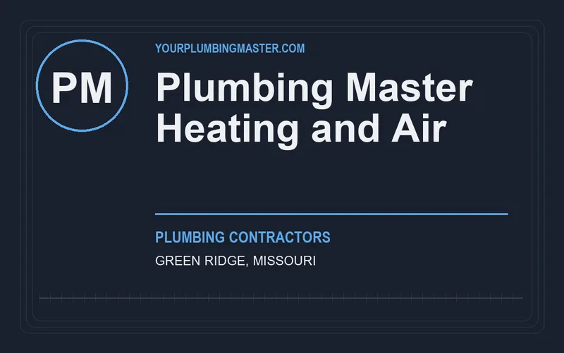 Plumbing Master Heating and Air in Green Ridge, Missouri