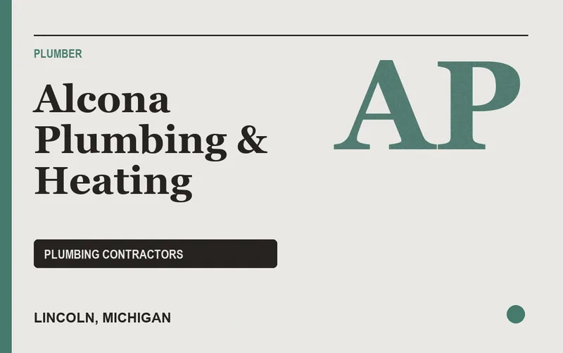 Alcona Plumbing & Heating in Lincoln, Michigan