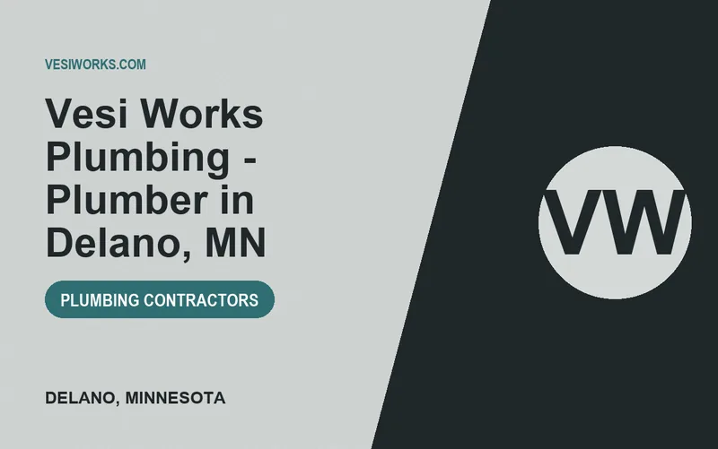 Vesi Works Plumbing - Plumber in Delano, MN in Delano, Minnesota