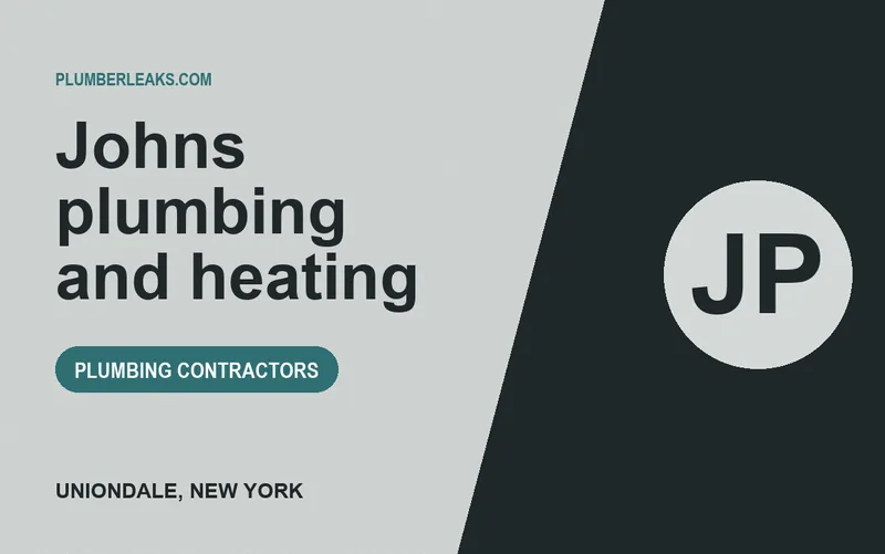 Johns plumbing and heating in Uniondale, New York