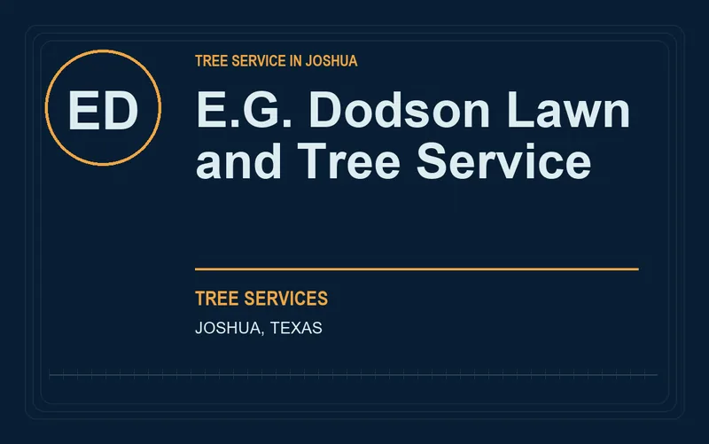 E.G. Dodson Lawn and Tree Service in Joshua, Texas