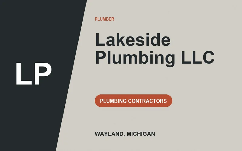 Lakeside Plumbing LLC in Wayland, Michigan