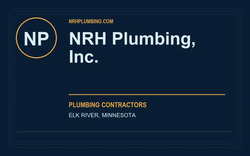NRH Plumbing, Inc. in Elk River, Minnesota