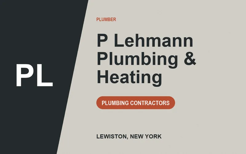 P Lehmann Plumbing & Heating in Lewiston, New York