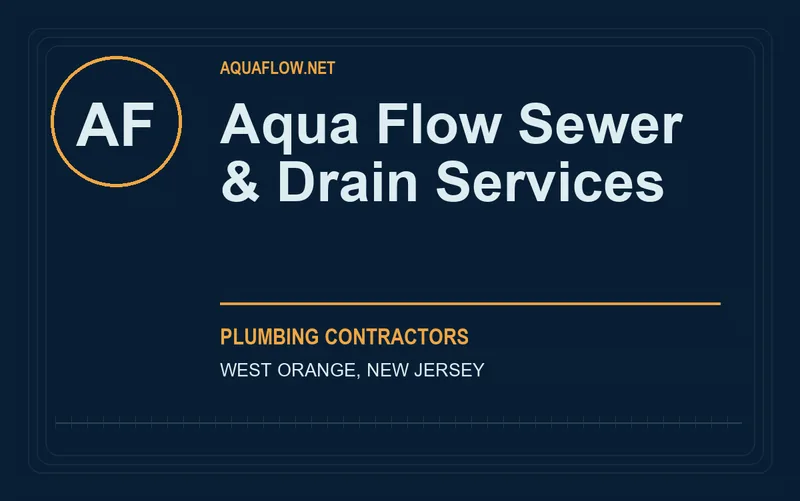 Aqua Flow Sewer & Drain Services in West Orange, New Jersey