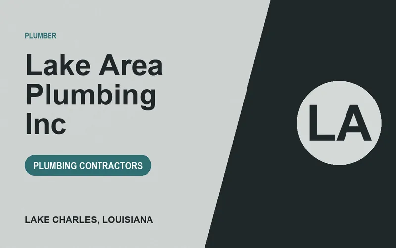 Lake Area Plumbing Inc in Lake Charles, Louisiana