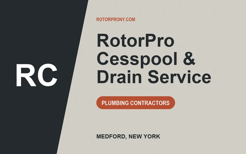 RotorPro Cesspool & Drain Service in Medford, New York