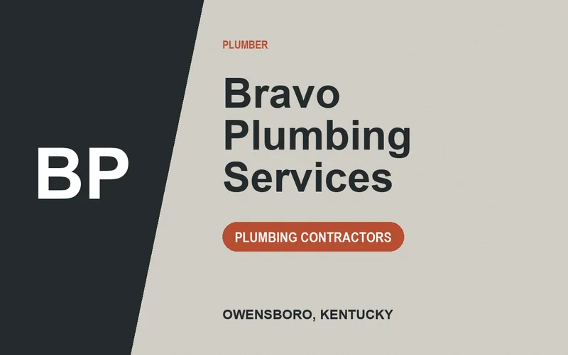 Bravo Plumbing Services in Owensboro, Kentucky