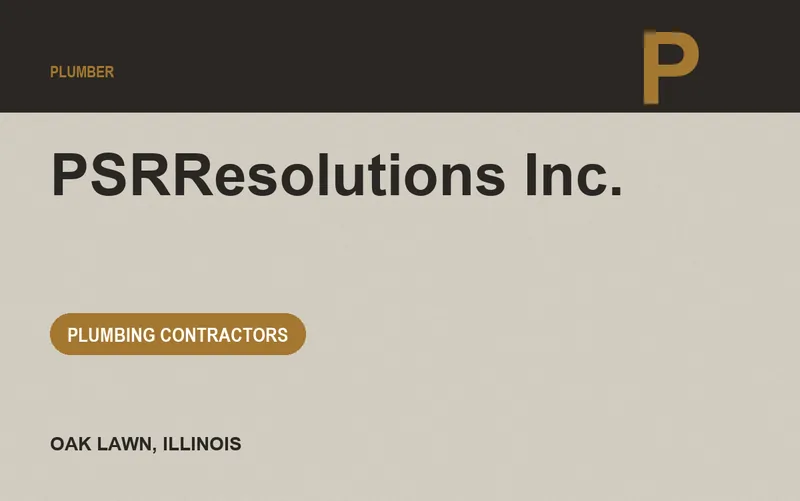 PSRResolutions Inc. in Oak Lawn, Illinois