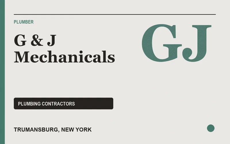 G & J Mechanicals in Trumansburg, New York