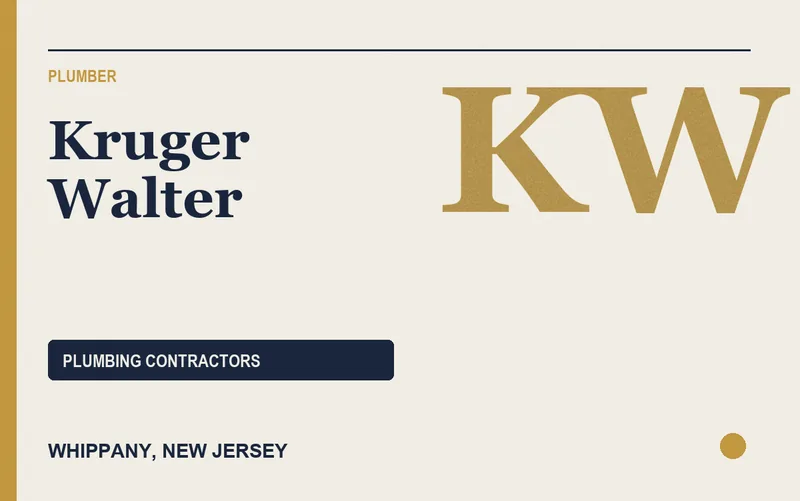 Kruger Walter in Whippany, New Jersey