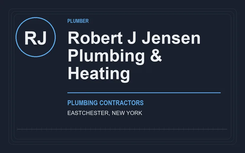 Robert J Jensen Plumbing & Heating in Eastchester, New York