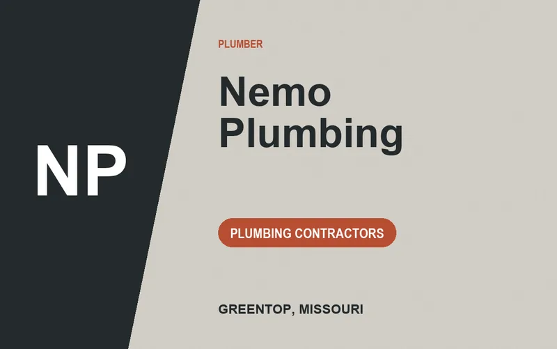 Nemo Plumbing in Greentop, Missouri