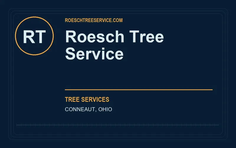 Roesch Tree Service in Conneaut, Ohio