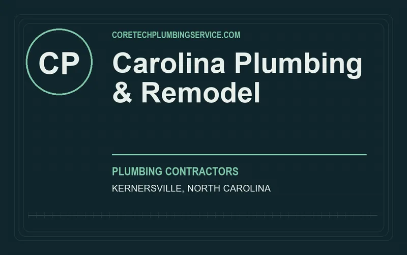 Carolina Plumbing & Remodel in Kernersville, North Carolina