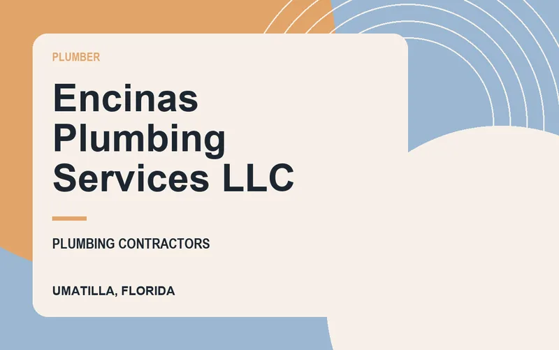 Encinas Plumbing Services LLC in Umatilla, Florida