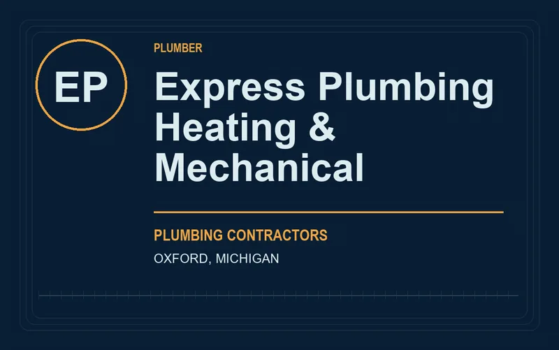 Express Plumbing Heating & Mechanical in Oxford, Michigan